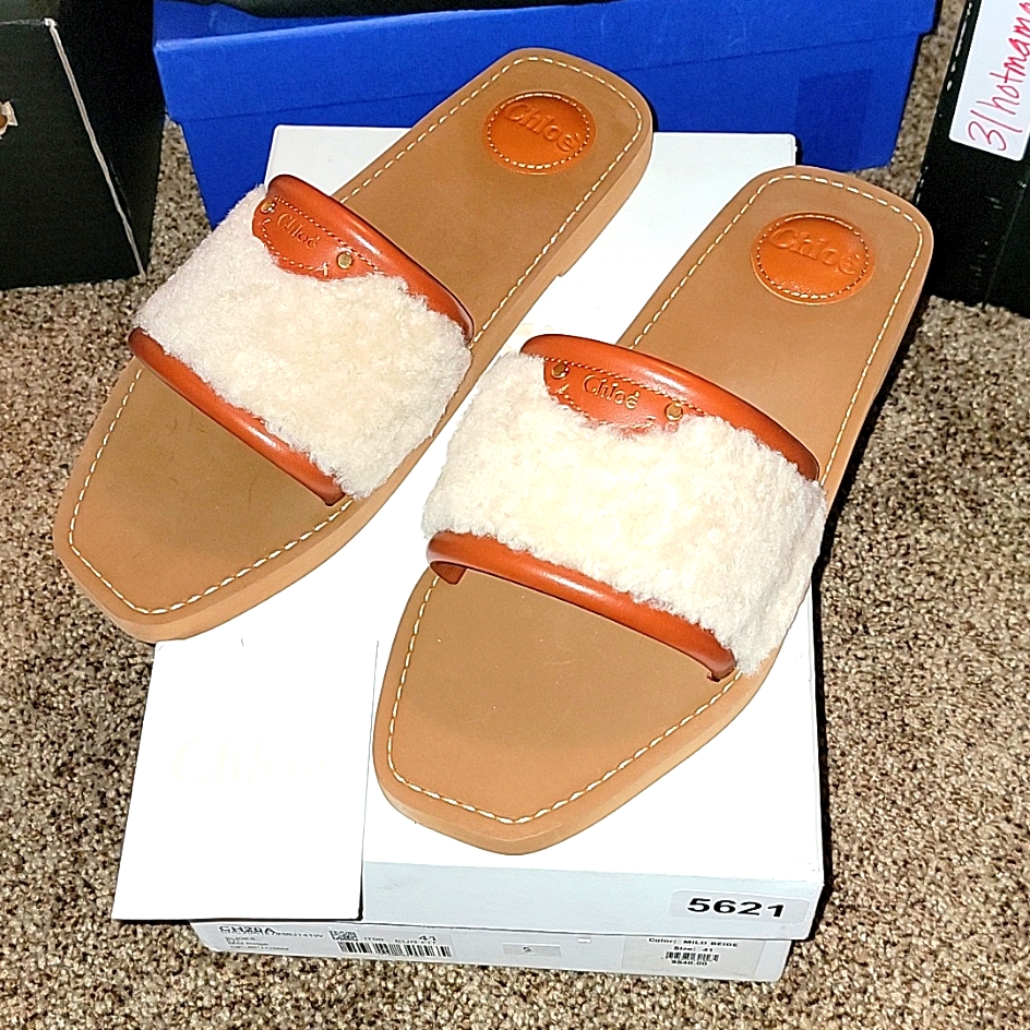 Chlo Slides Nwt 41 Or 9.5 Woman
